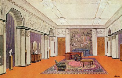 Salon pour un ambassadeur, projet pour l